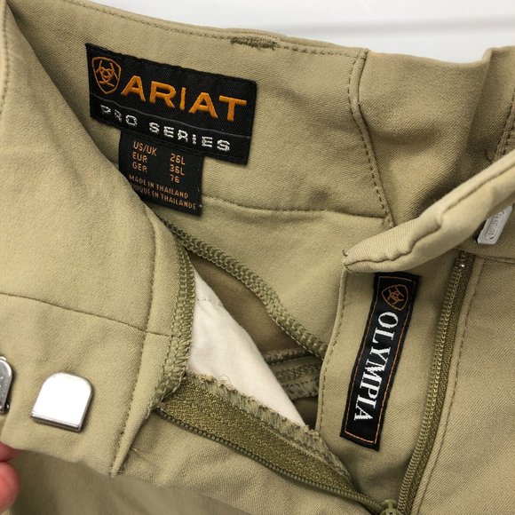 Ariat Pro Series Olympia US 26L Horseback Rider Equestrian Knee Patch - Picture 12 of 15